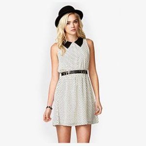 🛑TEMPORARY HOLD🛑 NWOT Peter Pan Collar Polka Dot Skater Dress